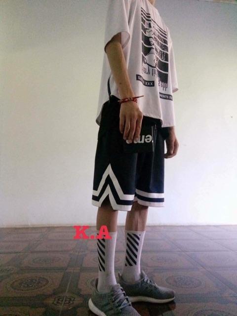 [HOT NEW] Quần đùi nhóm viền V KAG629