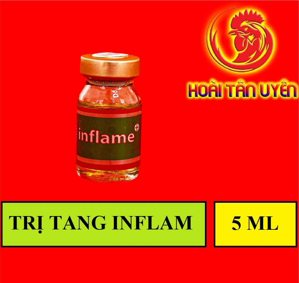 COMBO 2 LỌ Trị Tang cho gà đá INFLAME chai 5 ml