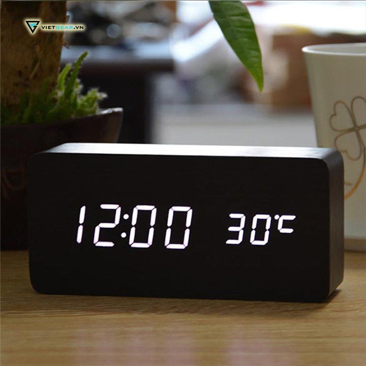 [HCM]Đồng hồ để bàn - Đồng hồ LED