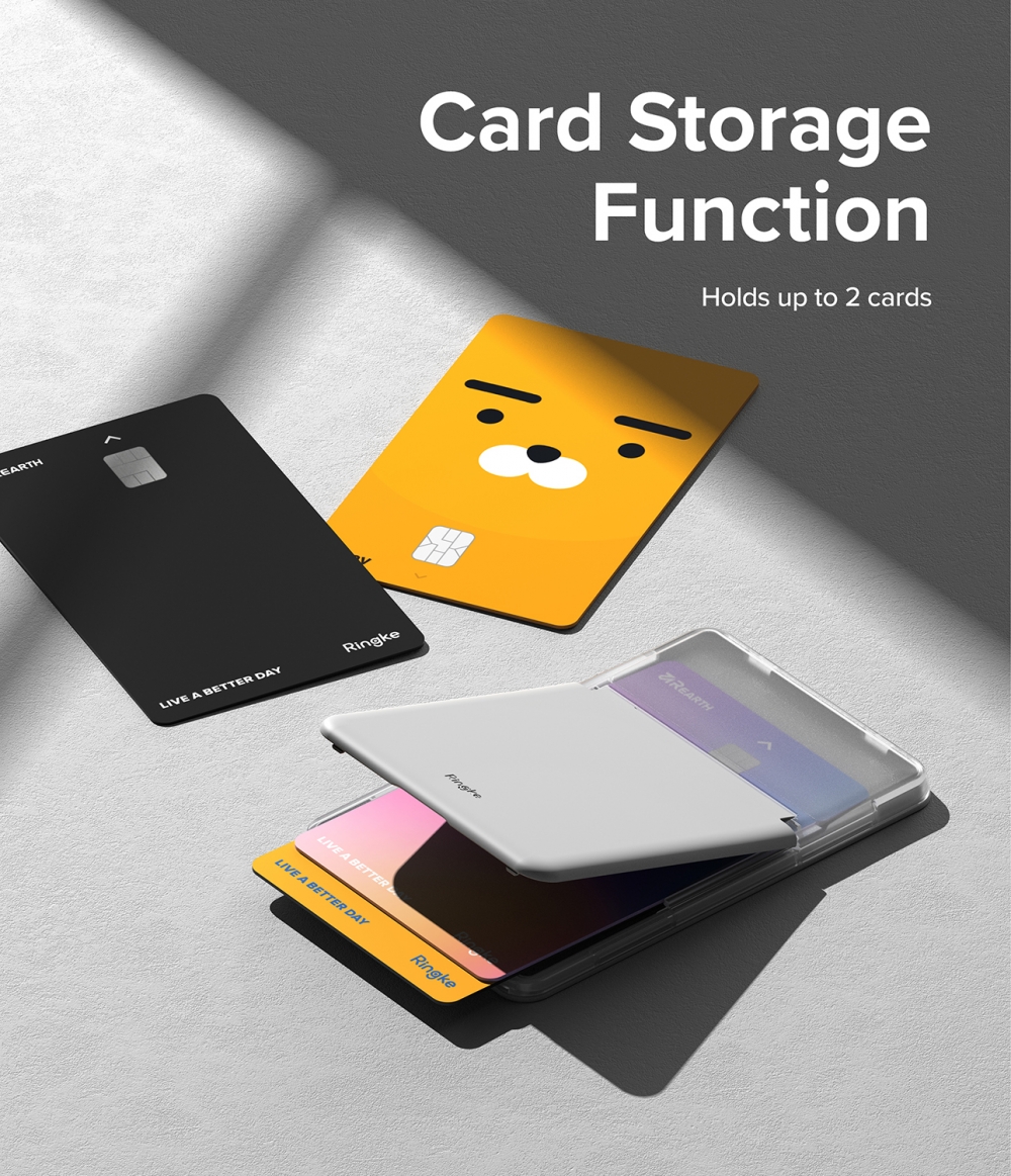 [Giá đỡ kiêm đựng thẻ] Stand Slot Card Holder - Ringke Hàn Quốc