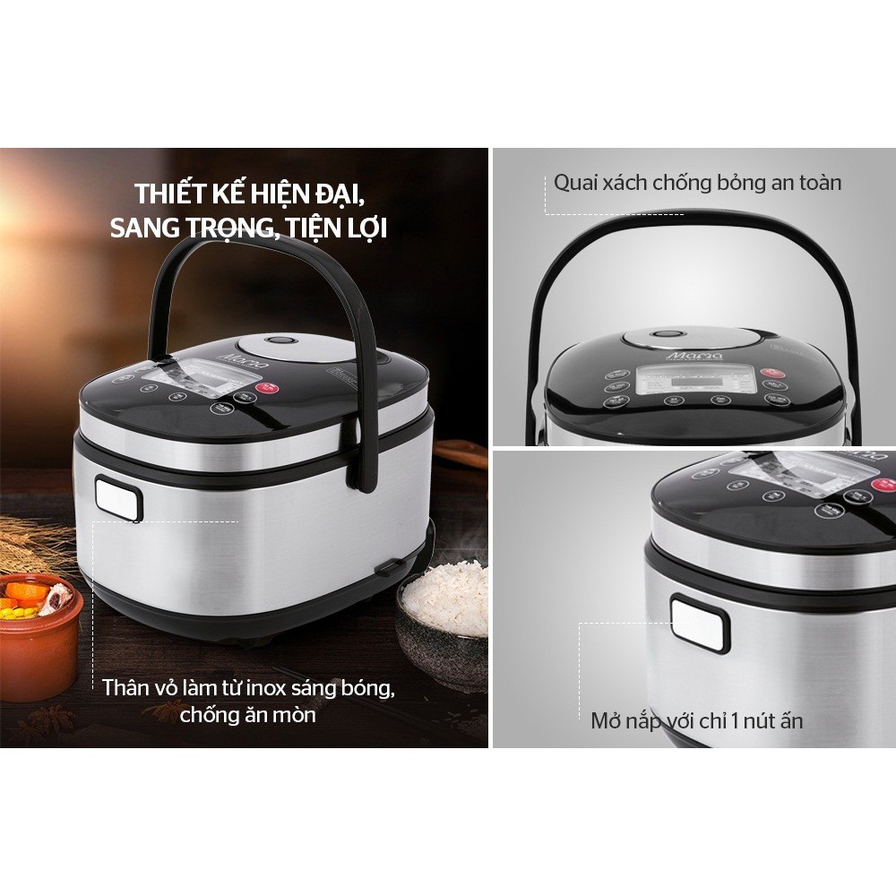 Nồi Cơm Điện Tử 1.8L Sunhouse Mama Shd8903