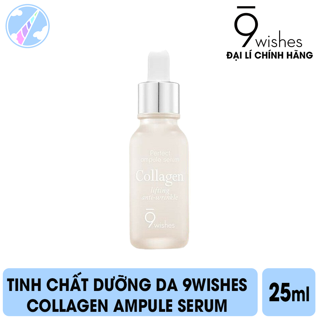 Tinh Chất Bổ Sung Collagen và Ngăn Ngừa Lão Hóa 9Wishes Ultimate Collagen Ampule Serum 25ml