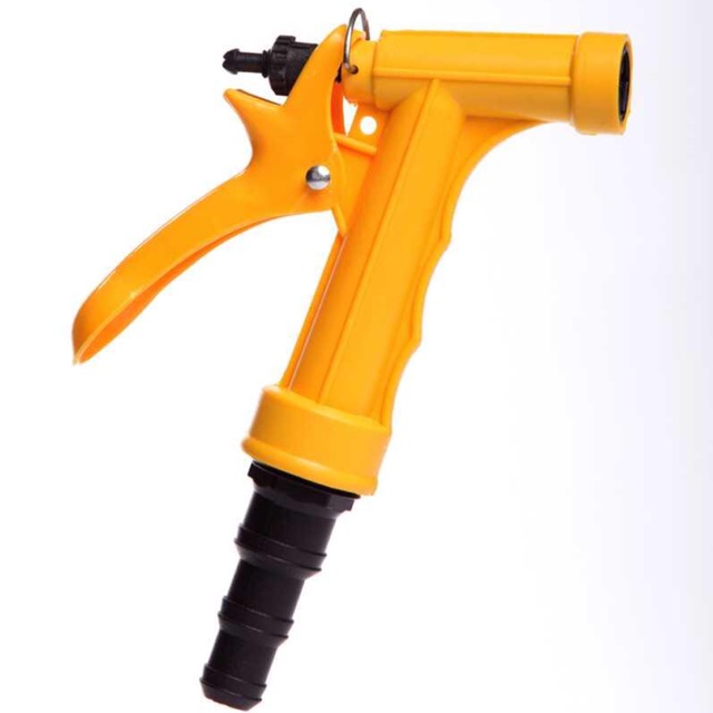 Đầu vòi xịt tăng áp rửa xe tưới cây đa năng có cò bóp, sản phẩm tốt, chất lượng cao, cam kết sản phẩm nhận được như hình