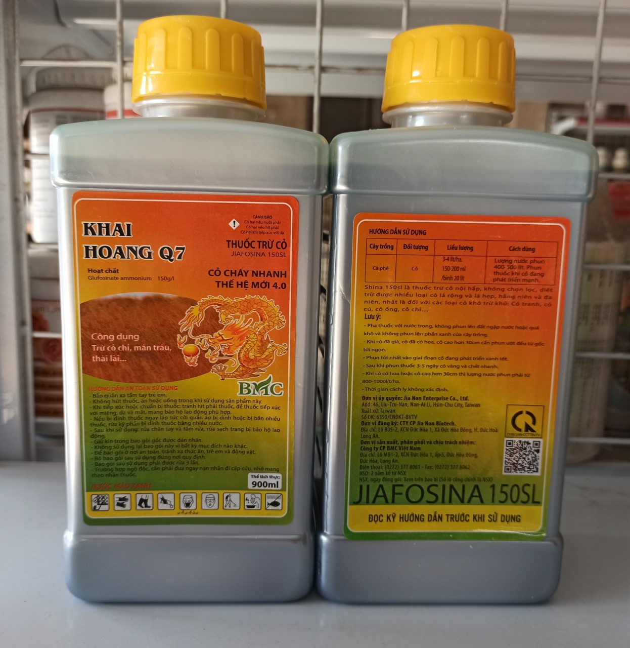 Thuốc diệt cỏ KHAI HOANG Q7 - Chai 900ml