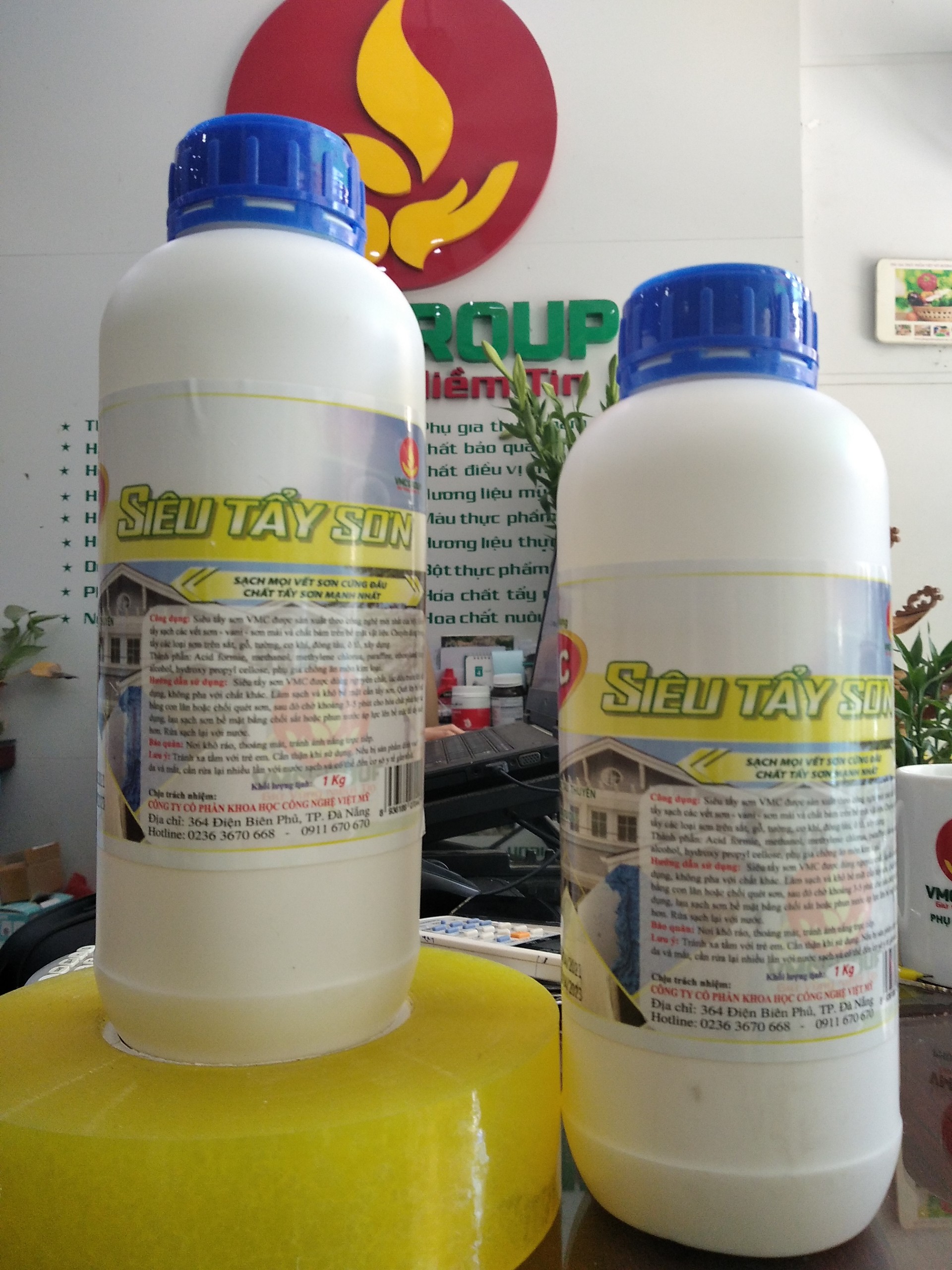 SIÊU TẨY SƠN VMC CHAI 1L