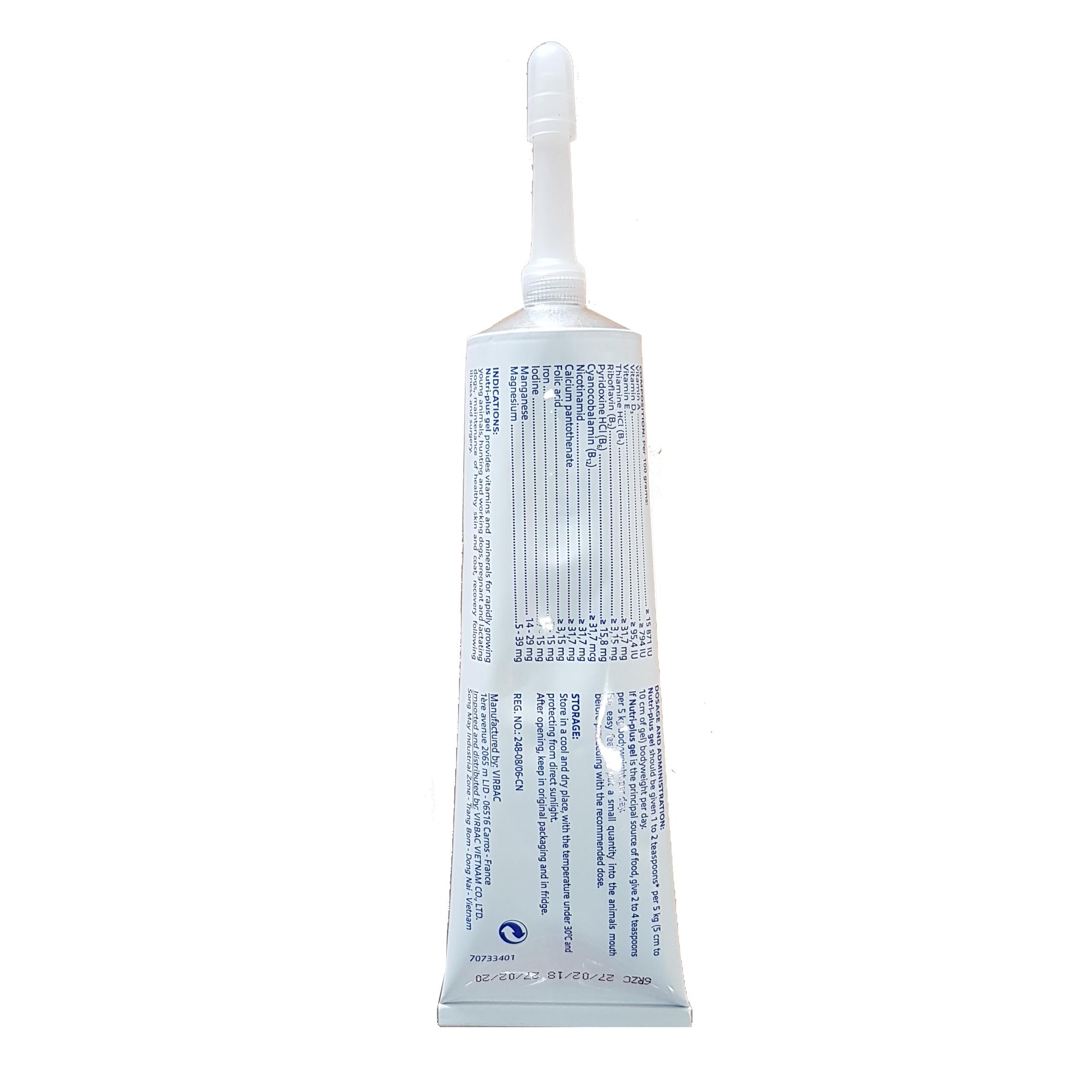 Dinh dưỡng ăn cho chó mèo - Virbac Nutrigel plus