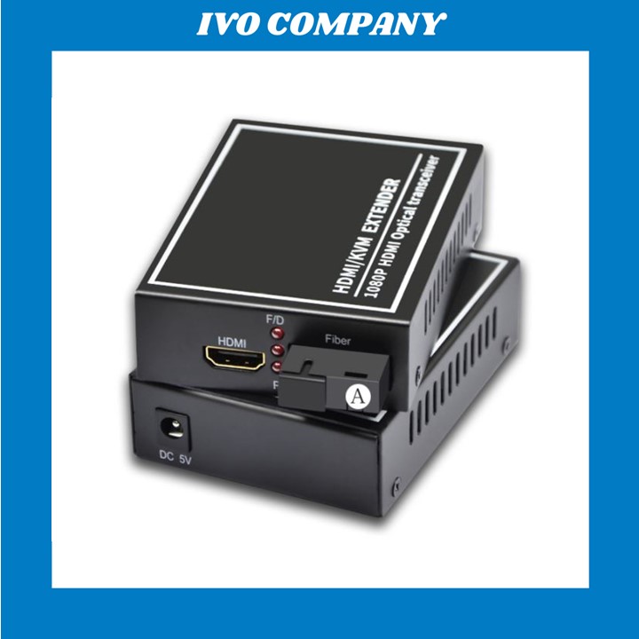 Cặp Converter Chuyển Đổi HDMI Sang Cáp Quang 1080P