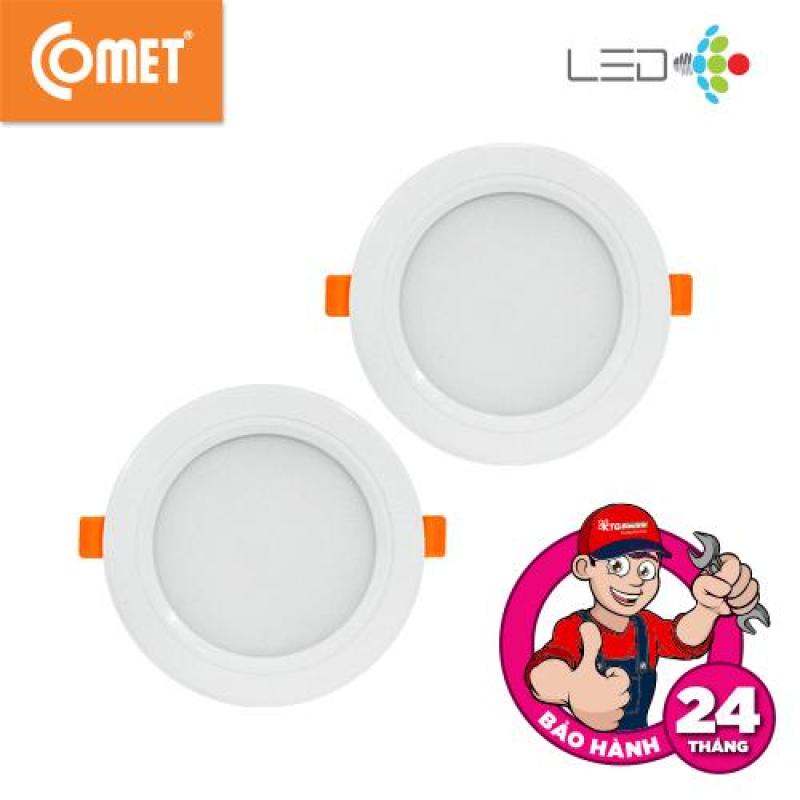 Bộ 02 Cái: Đèn Led âm Trần Siêu Mỏng 9W Comet CD03S009