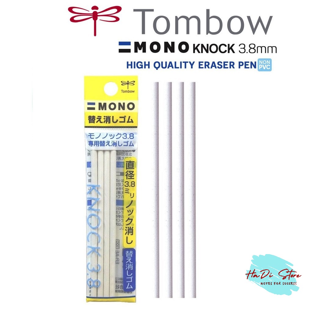 Bút gôm bấm/ Ruột gôm thay lõi MONO KNOCK (Mã SP:TB-G-MoKno)