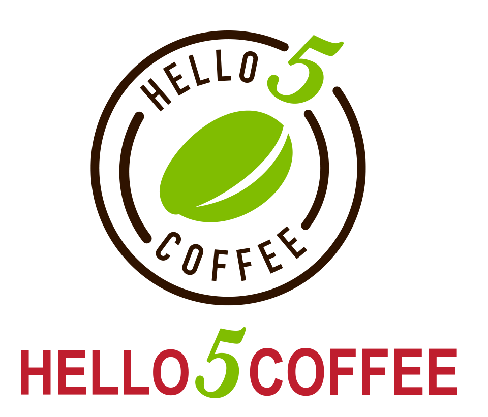 Cà phê hạt ROBUSTA Hello 5 Coffee - Chai 200g