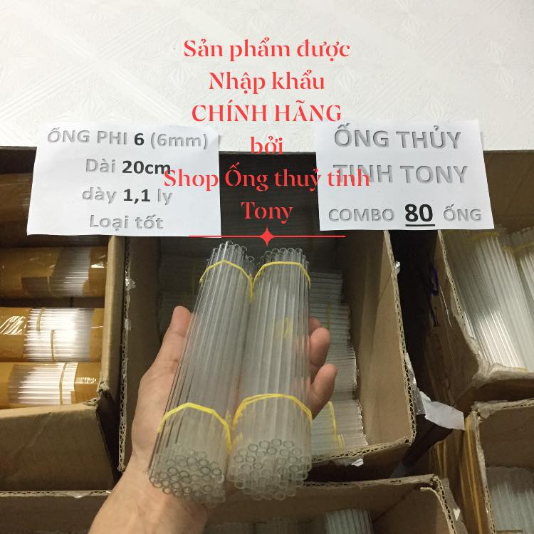 Ống thủy tinh 1OO ống +QUÀ TẶNG