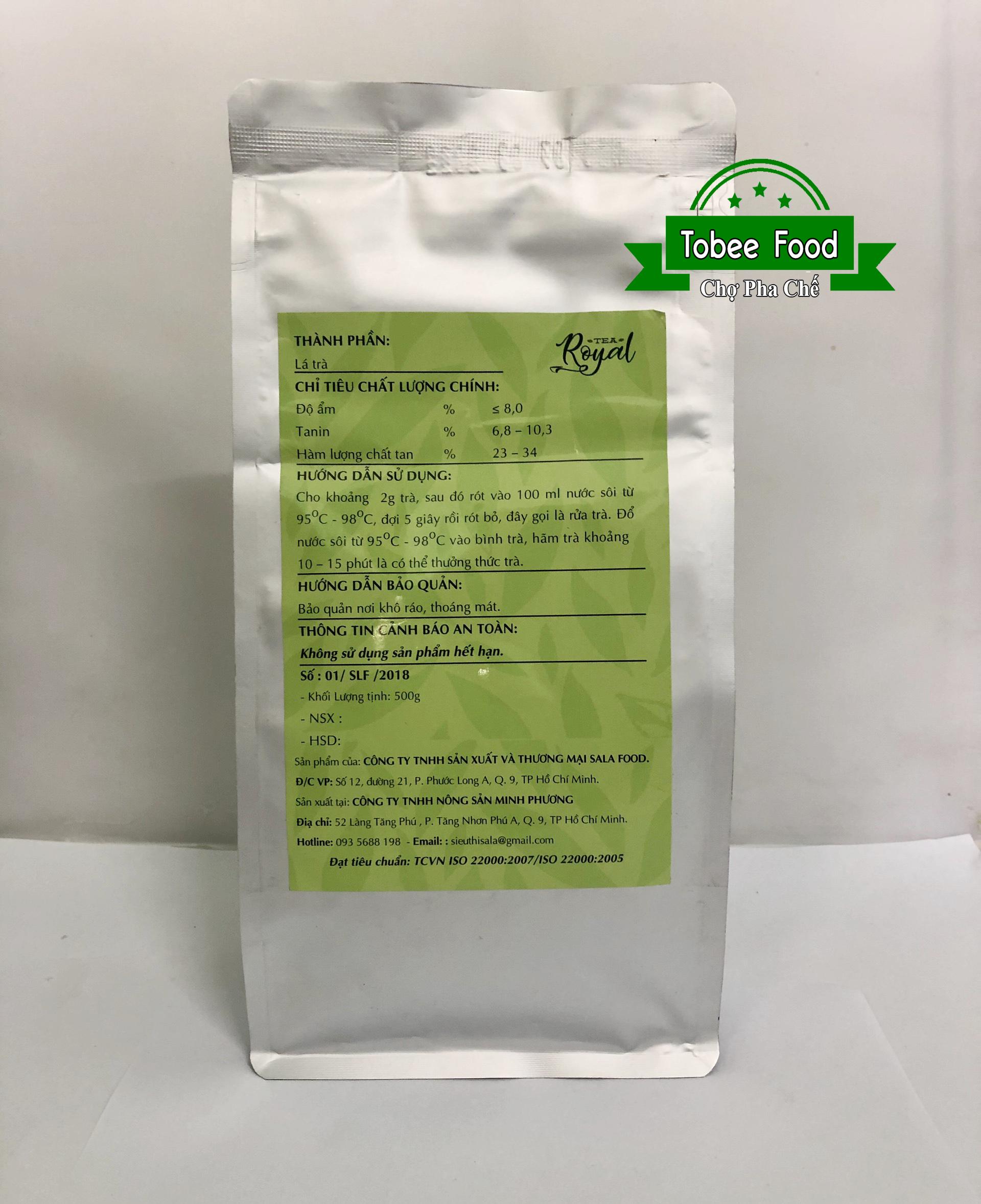 Trà Kiều Mạch (Trà gạo rang) Royal 500g pha trà sữa gạo