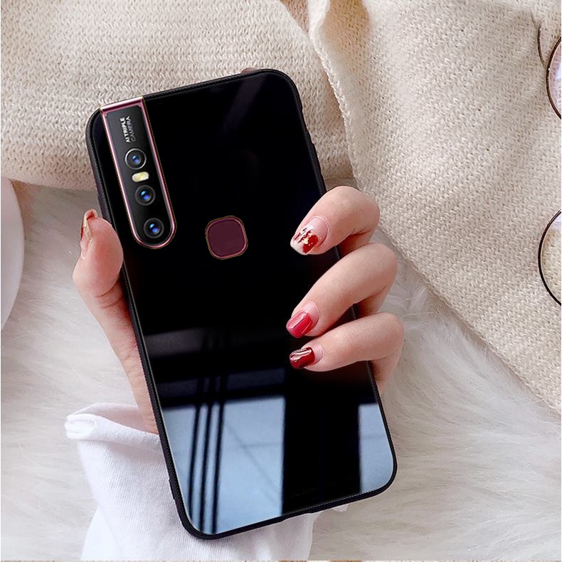 Ốp Lưng VIVO V15 Mặt kính gương sáng bóng cao cấp