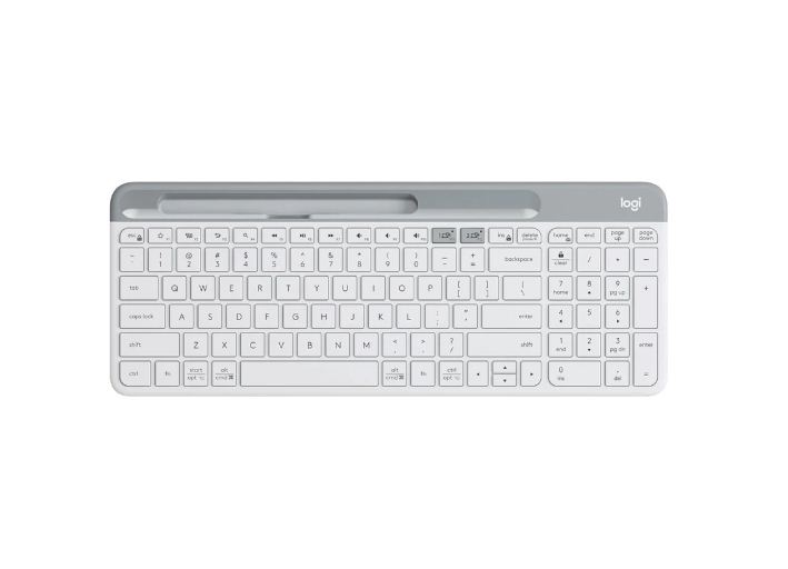 Bàn phím không dây wireless - bluetooth Logitech K580 (Màu Trắng)