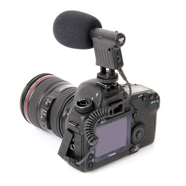 Microphone thu âm cho máy ảnh Boya BY-VM01