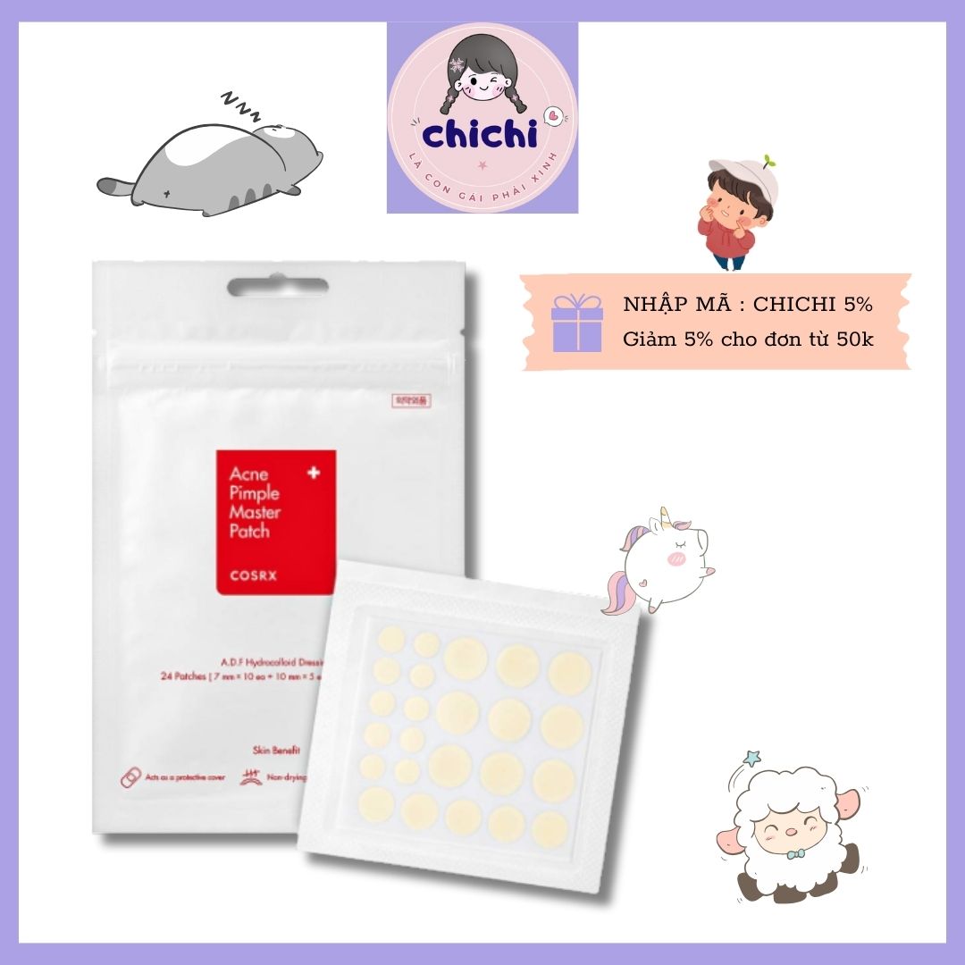 Miếng dán mụn Cosrx Acne Pimple Master Patch - CHÍNH HÃNG