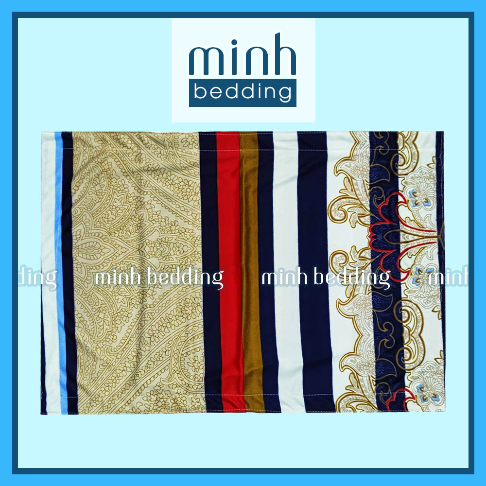 Áo gối thun lạnh 40x60cm Minh Bedding không khoá kéo, siêu mềm mát