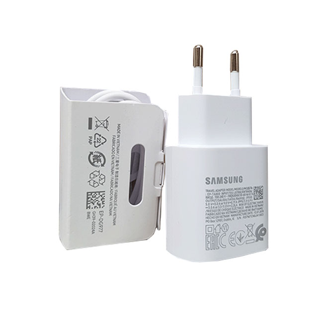 Combo Sam - sung Note10 sạc nhanh PD 25W zin