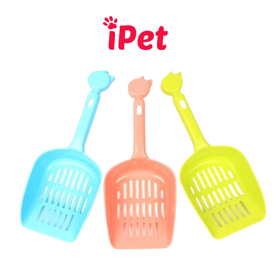 Xẻng Xúc Cát Vệ Sinh Hốt Phân Cho Thú Cưng Chó Mèo - iPet Shop