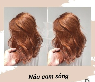 Nhuộm Collagen Siêu Dưỡng Màu Nâu Cam Sáng Kem nhuộm tóc tại nhà Không thumbnail