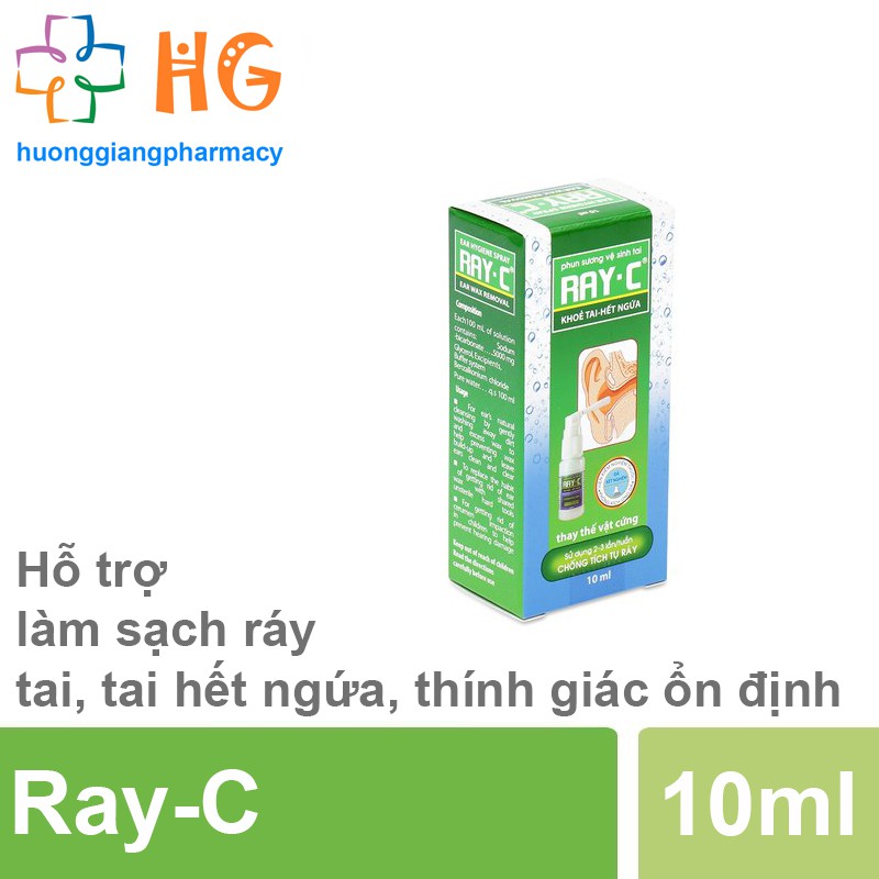 Dung dịch vệ sinh tai Ray-C