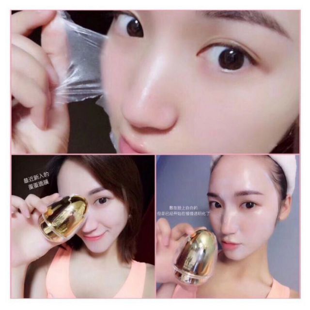 Mặt nạ lột trứng vàng vanekaa trắng mịn