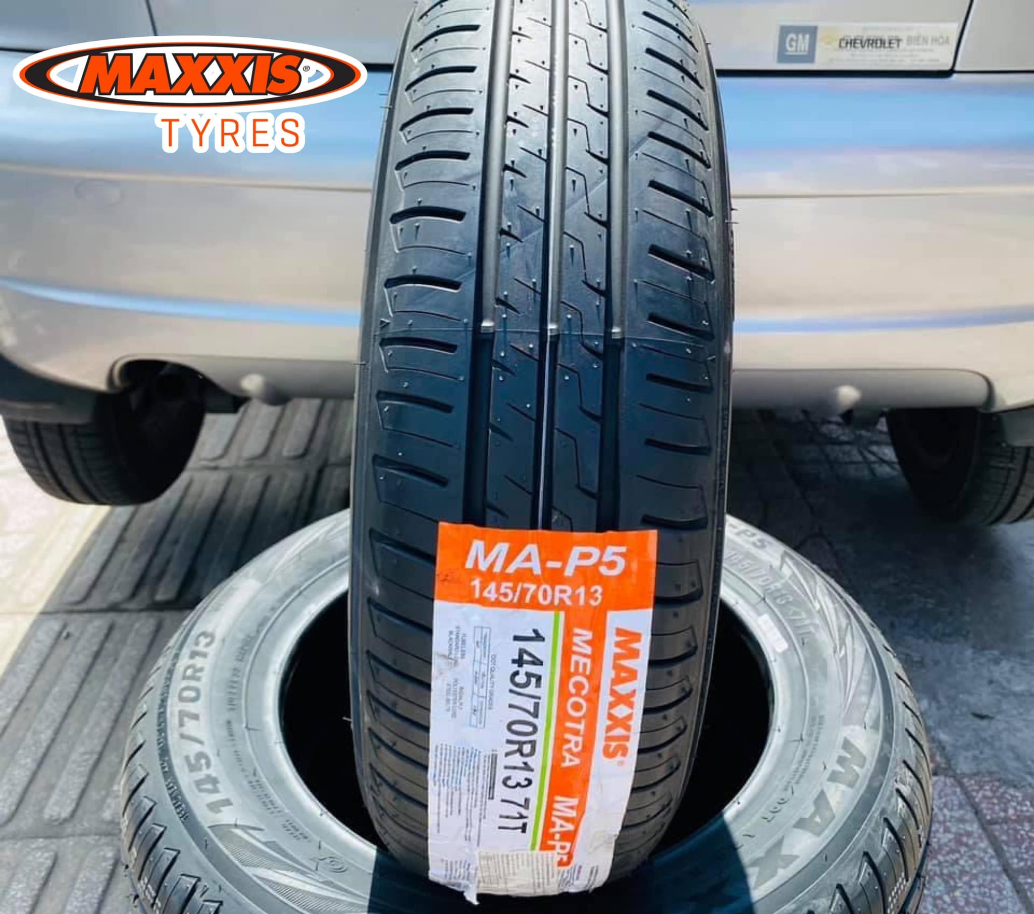Vỏ lốp 145/70R13 Maxxis Thái lan lắp matiz, spark..