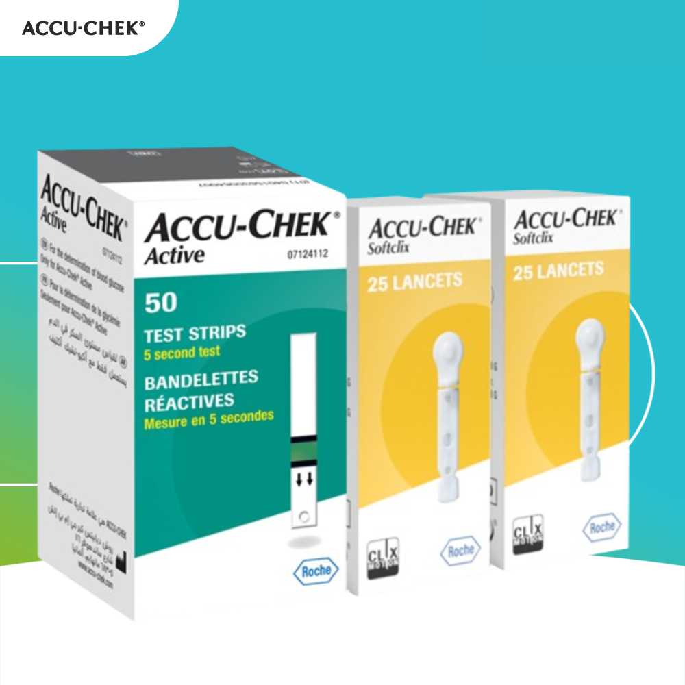 Combo 50 Que Thử Đường Huyết ACCU-CHEK® Active…