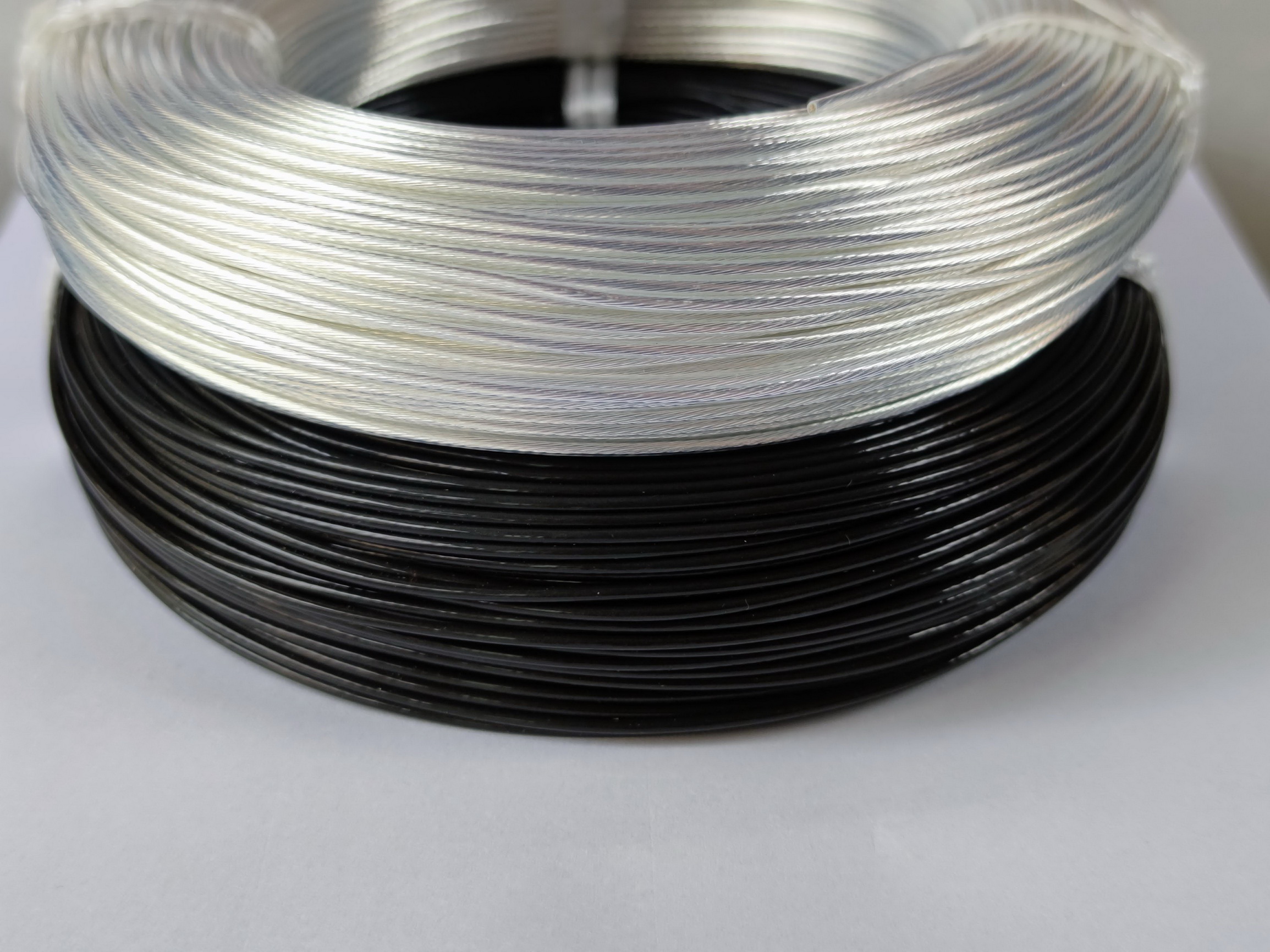 Dây điện mạ bạc vỏ teflon 18AWG (Giá 1 mét)