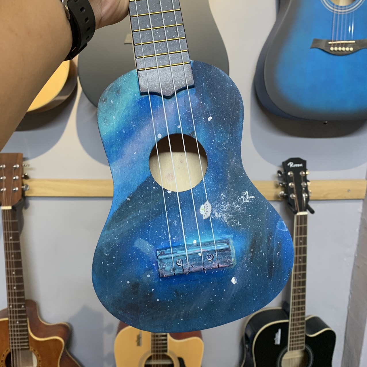 ĐÀN UKULELE CONCERT 23INCH GALAXY PHI THUYỀN