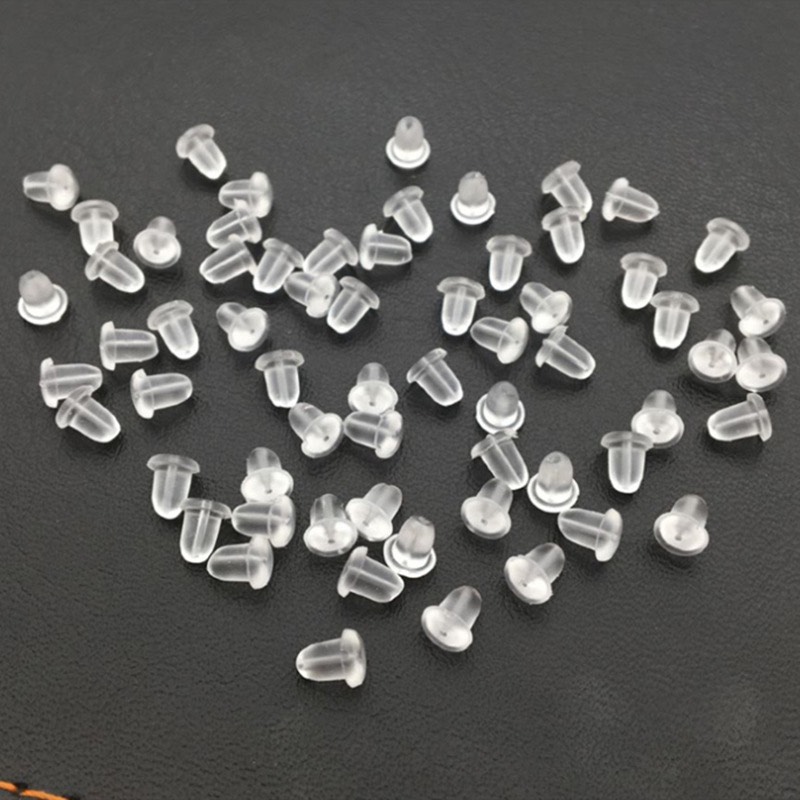 Chốt khuyên tai silicon TLEE B0147 - 10 cái