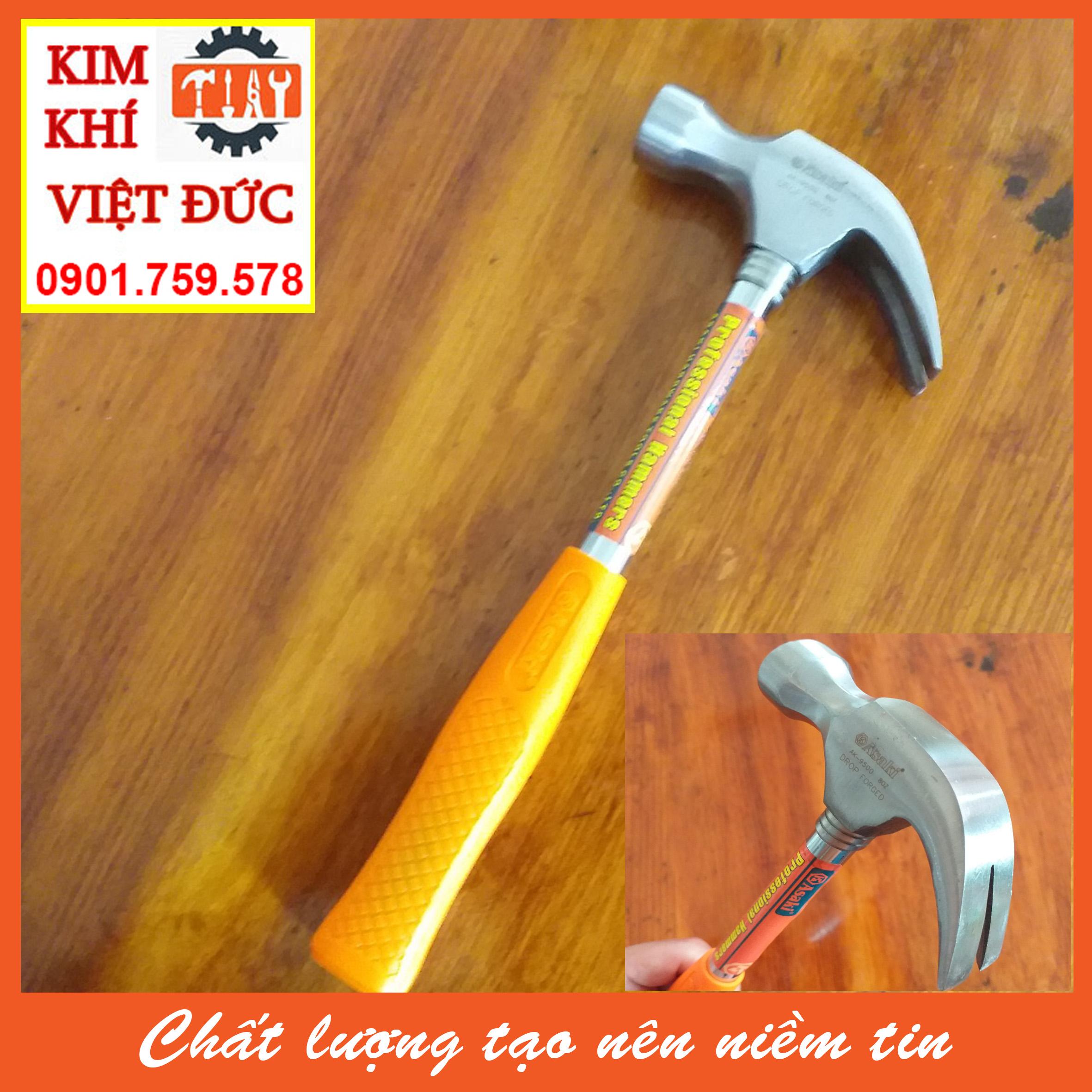 Búa nhổ đinh cán nhựa asaki ak-0373
