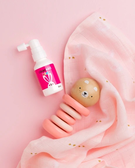 Xịt tan ráy tai Clean Ears Kids 30ml