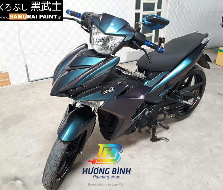 Sơn xịt Samurai màu 3D Khameleon - T600 (cần sử dụng với nền màu Đen Mờ mới lên được hiệu ứng 3D)