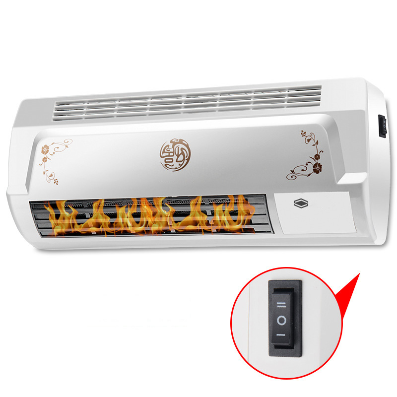 MÁY SƯỞI NHÀ TẮM PHÒNG NGỦ DILIPU BPT-4502 TREO TƯỜNG HOẶC ĐỂ BÀN LÀM ẤM TƯ NHIÊN ĐIỀU KHIỂN NÚT BẤM - TẶNG 10 MÓC DÁN CHỊU LỰC