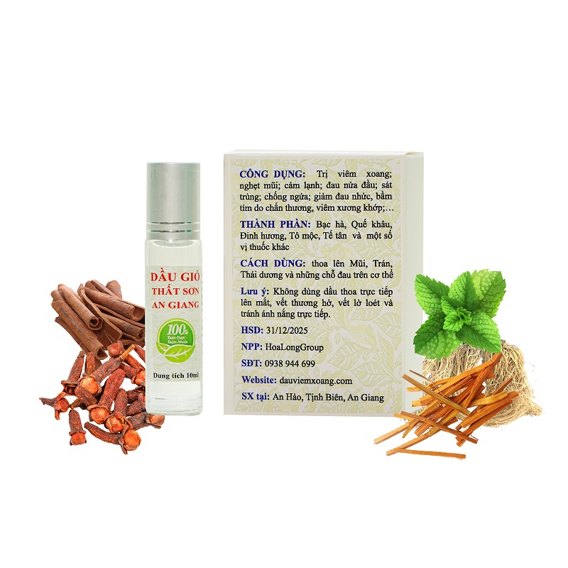 Dầu Viêm Xoang THẤT SƠN AN GIANG | Chai 10ml