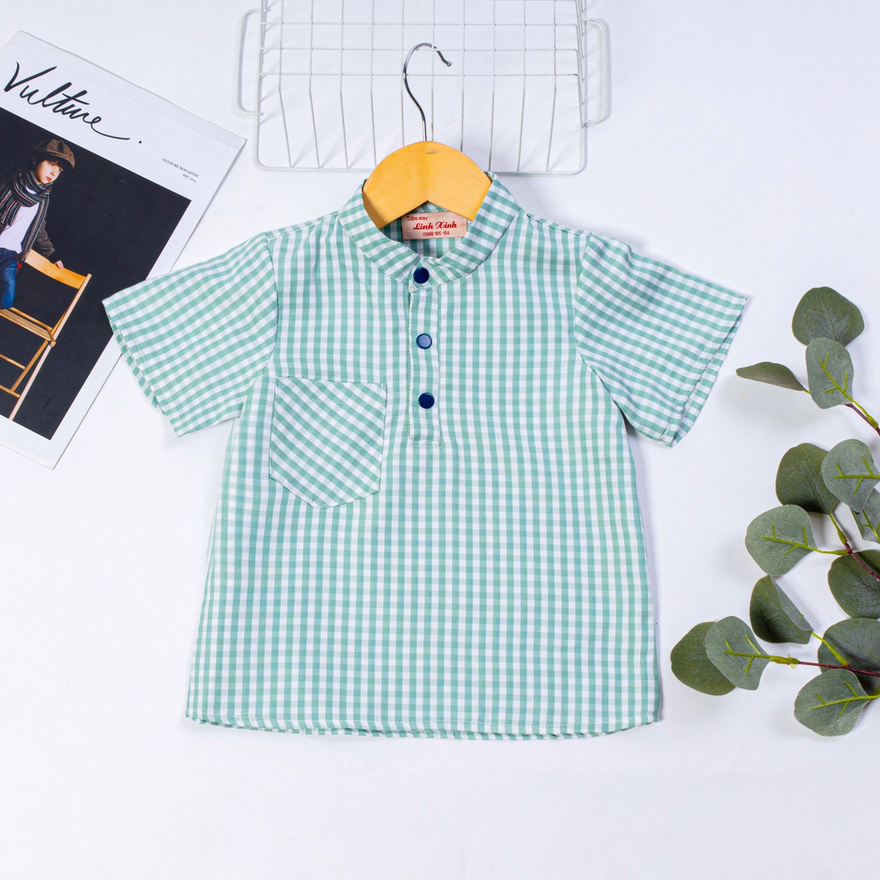 [HCM]Set cặp cho bé trai bé gái caro
