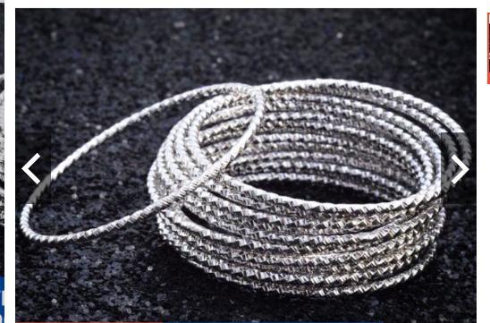 Bộ 7 chiếc vòng ximen bằng inox bao không đen