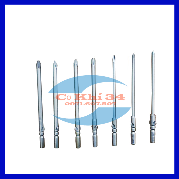 Bộ 7 tô vít bake 802 chuôi cánh bướm PHI 6mm dài 100mm