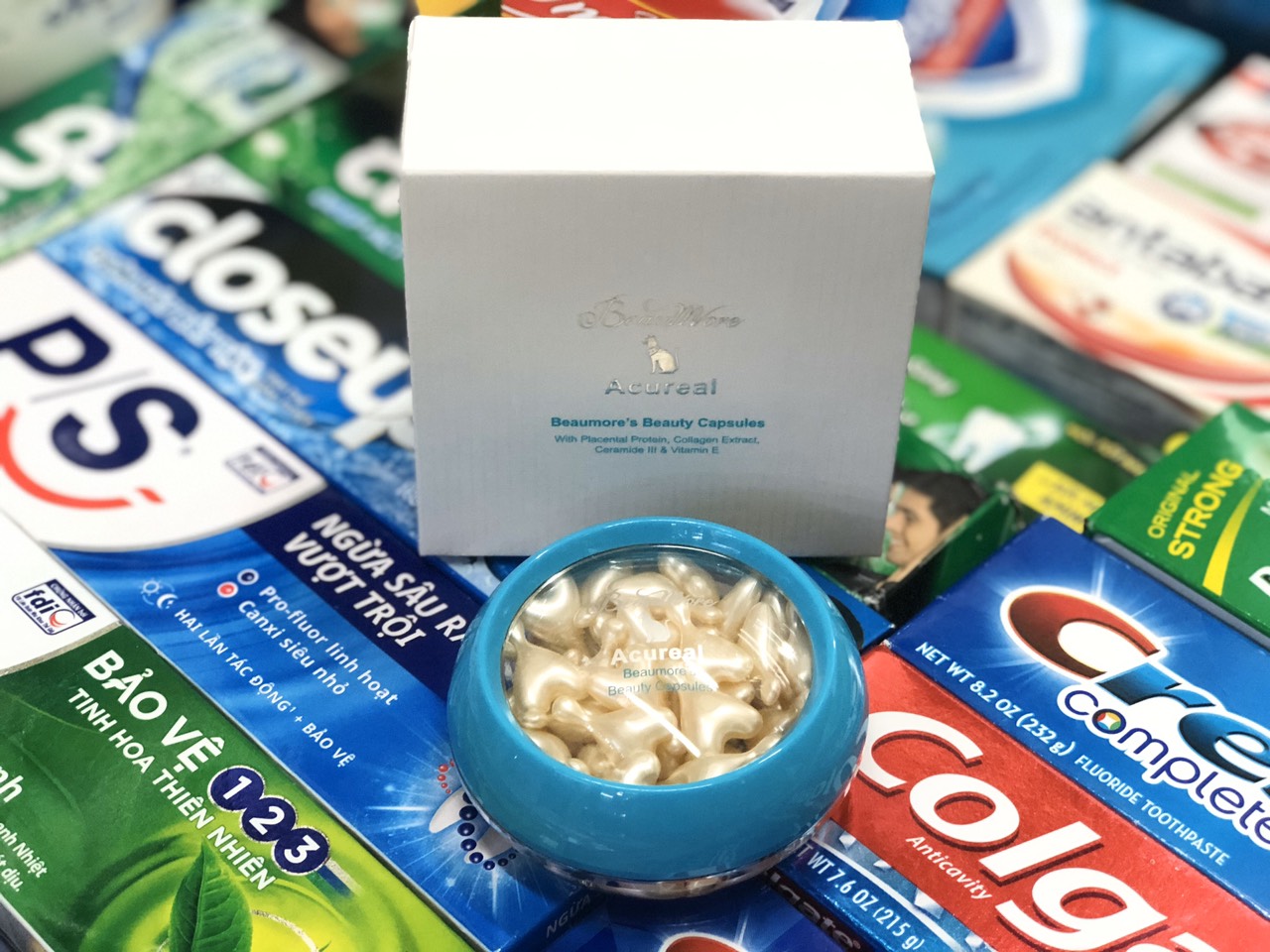 THAI NHAU CỪU BEAUMORE LÀM MỜ NÁM (40 VIÊN)