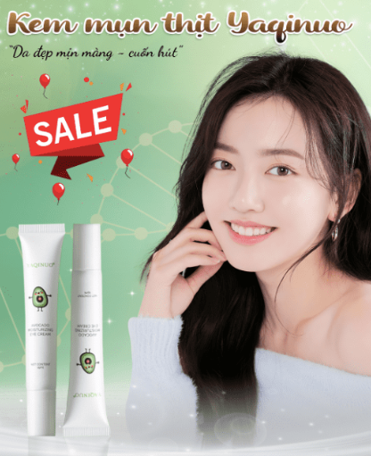 Kem  bơ giảm mụn thịt Yaquinuo nội địa Trung