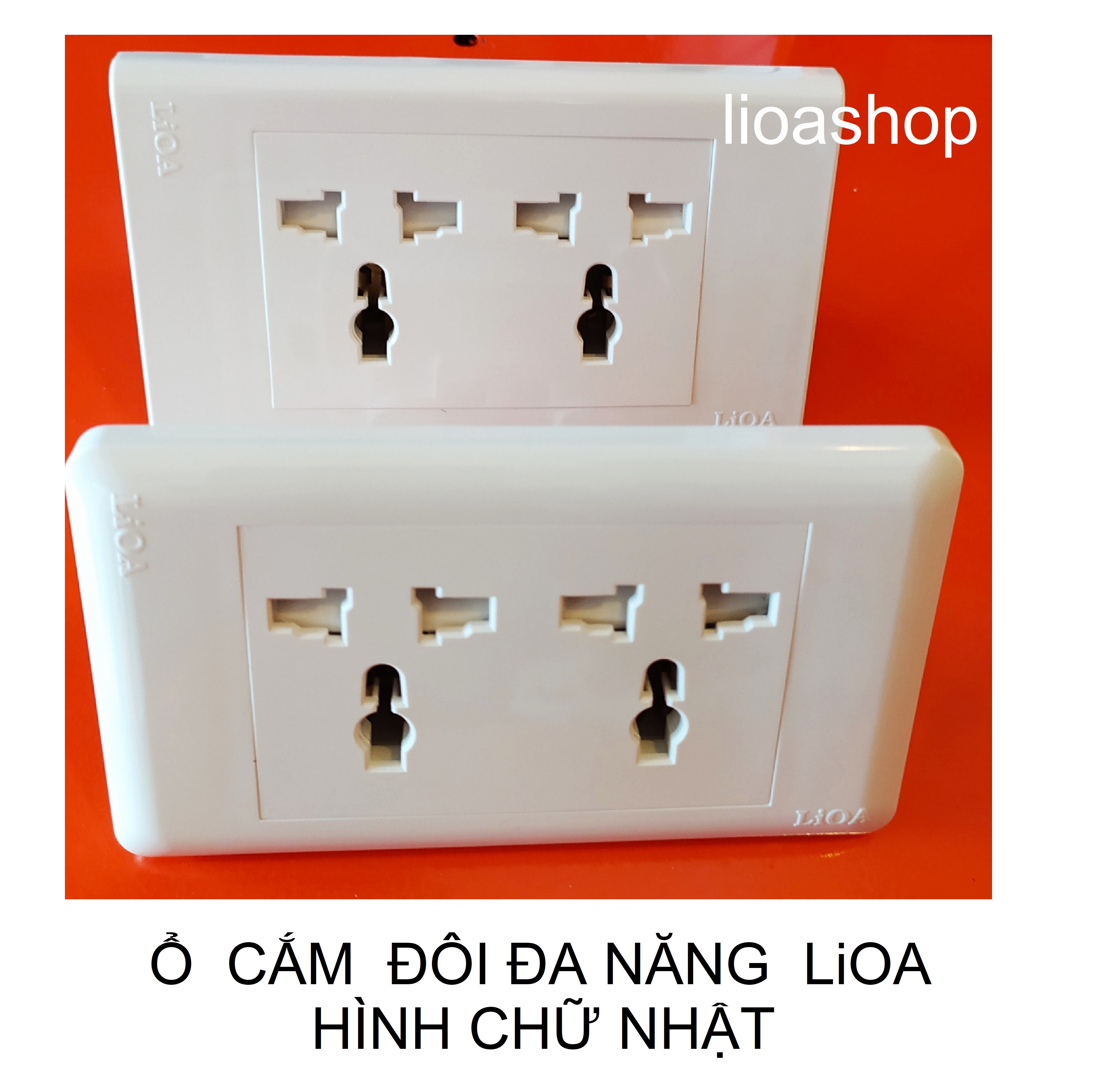 Ổ CẮM ĐÔI ĐA NĂNG LiOA