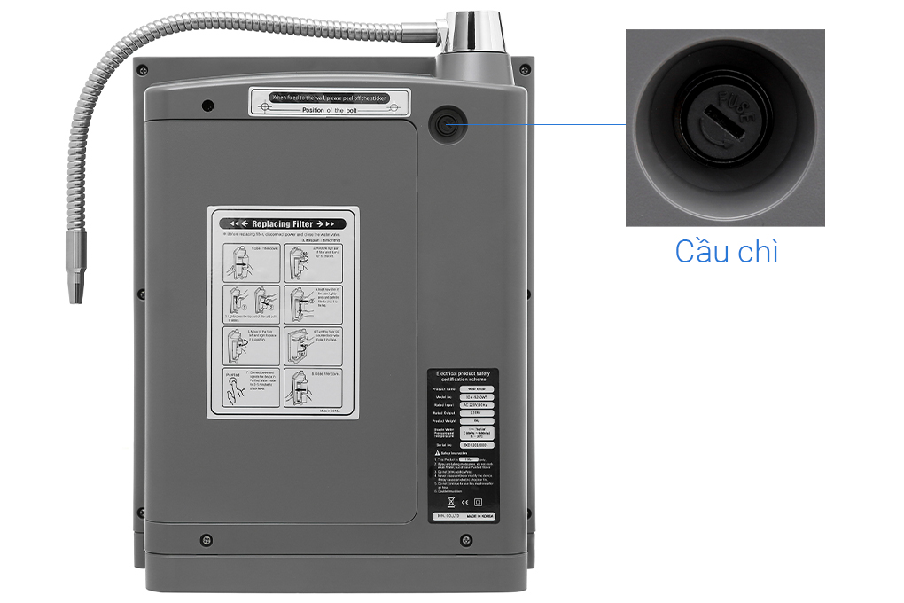 Máy lọc nước ion kiềm ION-5250 (Hàng chính hãng)