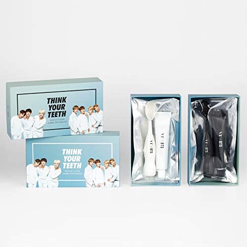 Kem và bàn chải đánh răng BTS