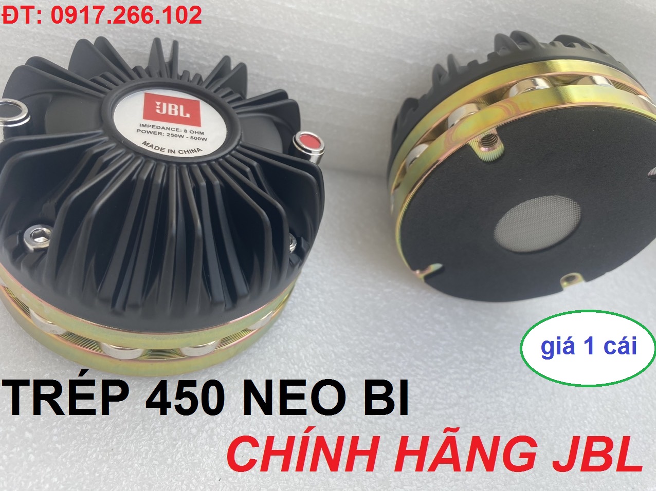 Củ treble 450 jbl neo bi từ 85mm côn dẹt cao cấp - giá 1 chiếc - loa trép từ neo