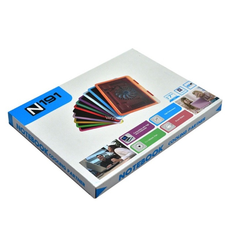 Bảng giá Đế tản nhiệt laptop Notebook cooler N191 dùng cho máy tính 11-14 Phong Vũ