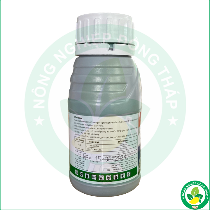 Thuốc Trừ Bệnh Asmilt Atop Super 400SC – Đặc Trừ Đạo Ôn Lá, Đạo Ôn Cổ Bông, Lem Lép Hạt Hại Lúa Và Thán Thư Cây Ăn Trái (Chai 240ml)
