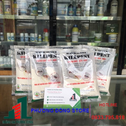 Bột diệt bọ chét Kill pest (gói 50g)