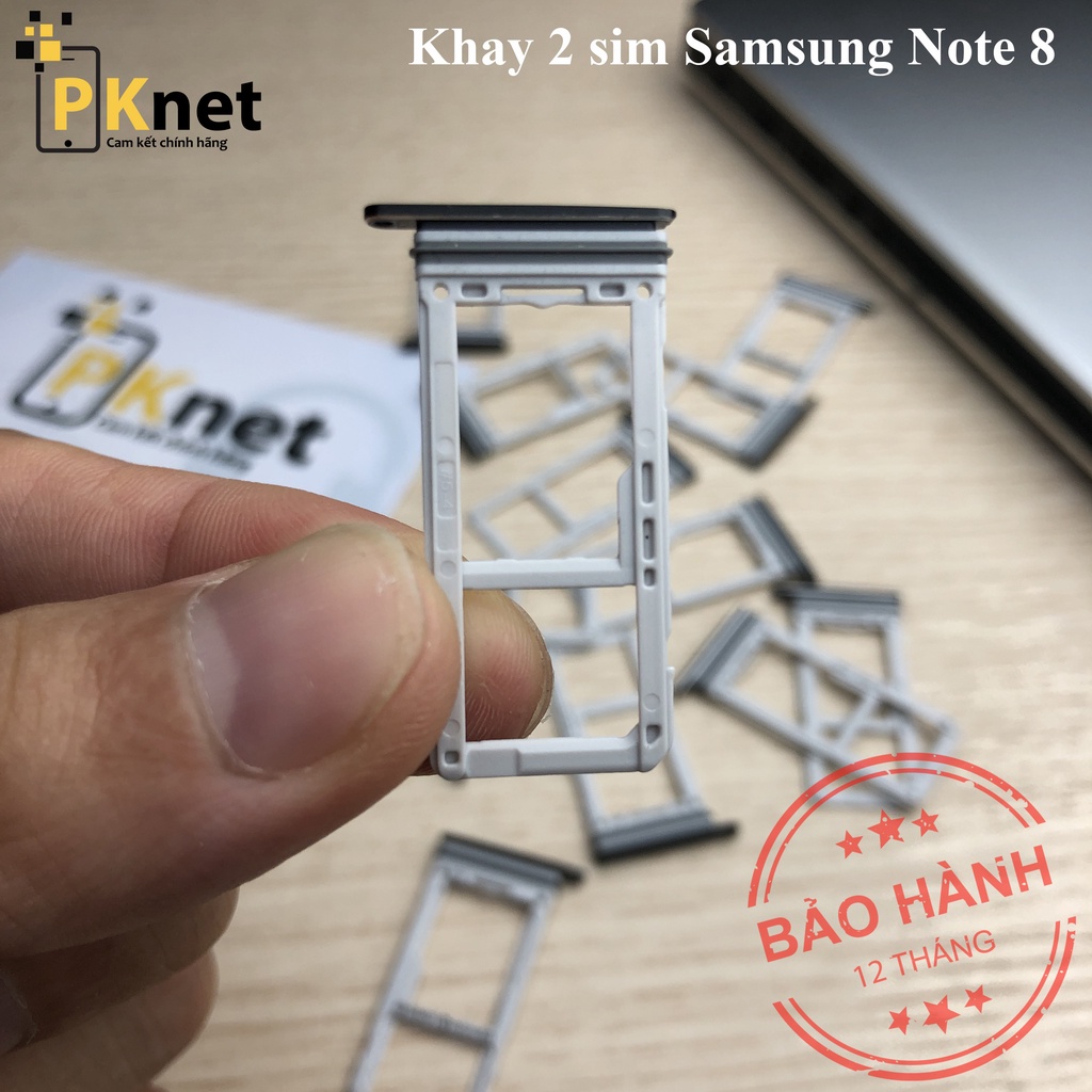Khay sim Samsung Note 8 chính hãng, 2 sim