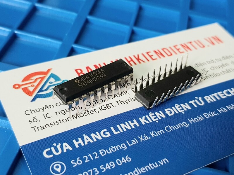 74hc244n sn74hc244n 74hc244 ic số dip-20